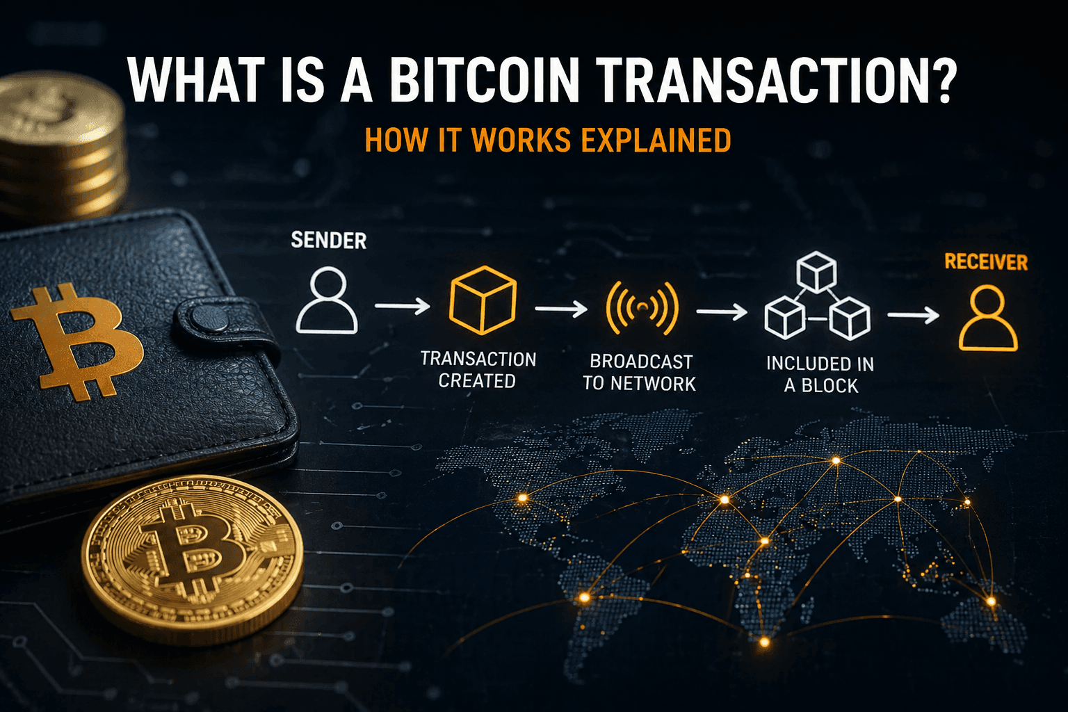What Is a Bitcoin Transaction? How It Works Explained